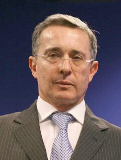 Álvaro Uribe Vélez, expresidente de Colombia
