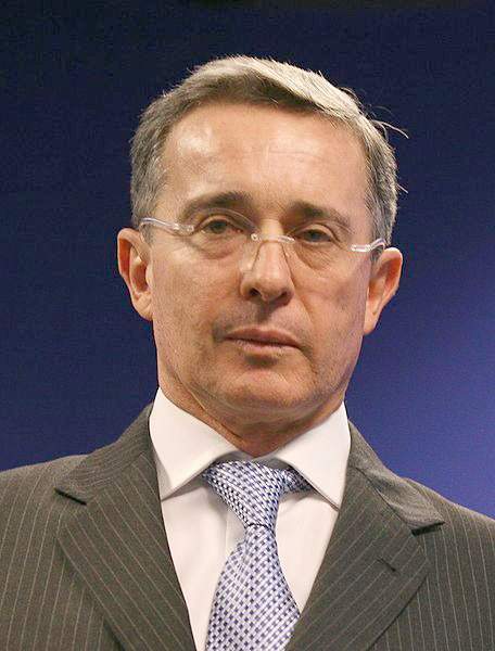 Álvaro Uribe Vélez, expresidente de Colombia