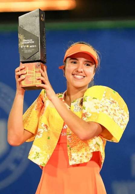 Camila Osorio, tenista colombiana nacida en 2001