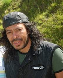 René Higuita en acción durante un partido de fútbol