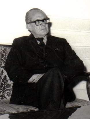 Alfonso López Michelsen during his presidency in 1974