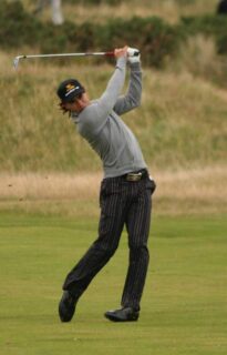 Camilo Villegas jugando en el Open de 2008