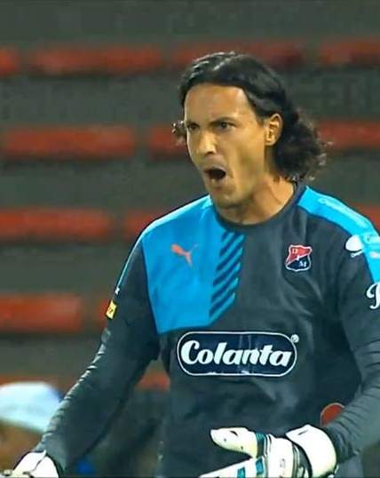 David González jugando para Independiente Medellín en 2015