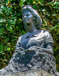 Busto conmemorativo de Diana Turbay en Bogotá