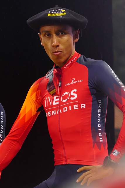 Egan Bernal compitiendo en ciclismo profesional en 2023