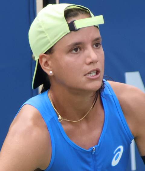 Emiliana Arango compitiendo en el DC Open 2025