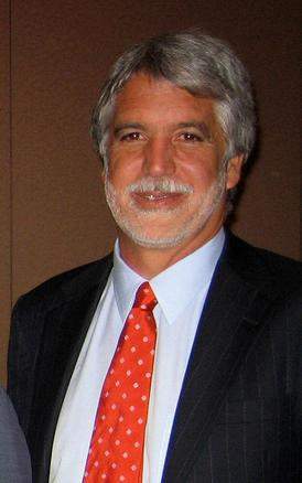 Enrique Peñalosa during his term as Bogotá mayor in 2009