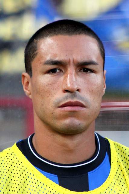 Iván Córdoba jugando con Inter de Milán en 2009