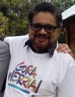 Iván Márquez, líder guerrillero colombiano en 2016