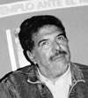 José Santacruz during official press presentation after capture, 1995