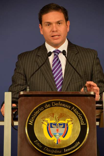 Juan Carlos Pinzón Bueno in 2014