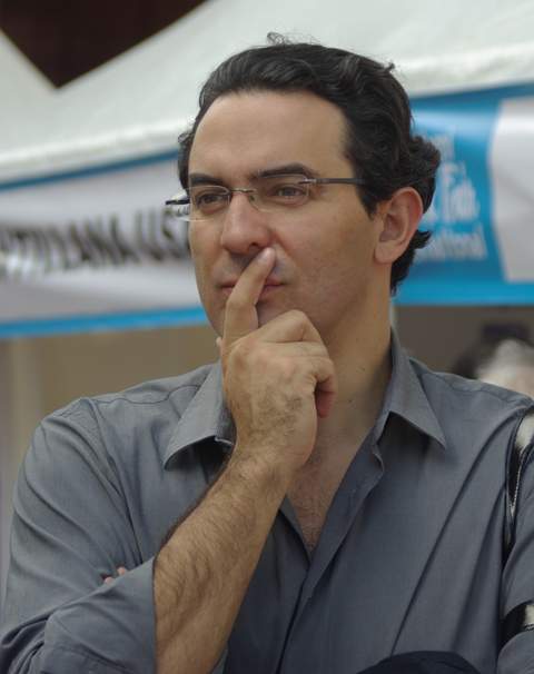 Juan Gabriel Vásquez at Miami Book Fair, 2011