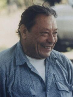 Retrato de Manuel Marulanda, líder de las FARC