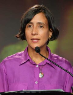 María Susana Muhamad speaking at an event in 2024