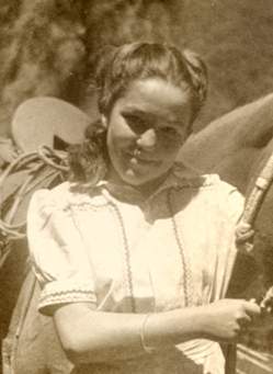 Retrato de Olga de Amaral en Ubaté, Colombia