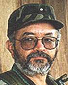 Retrato de Raúl Reyes, líder guerrillero colombiano