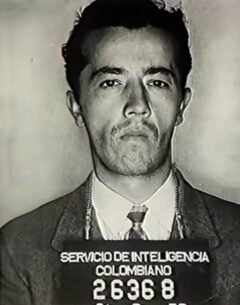 Retrato policial de Samuel González en 1958