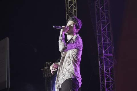 Sebastián Yatra performing live in Babahoyo, 2018