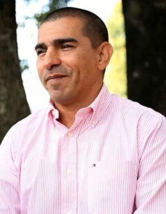 Víctor Aristizábal en acción durante un partido