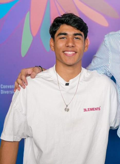 Ángel Barajas posando en 2024