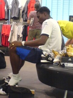 Carlos Tenorio at Adidas Outlet during 2006 FIFA World Cup