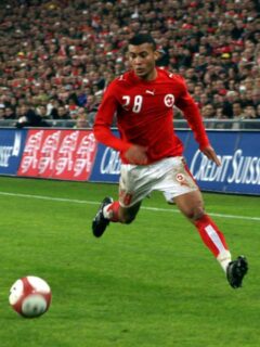 Vonlanthen jugando para Suiza en 2006
