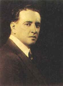 Retrato clásico de José Eustacio Rivera, abogado y escritor colombiano