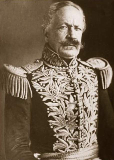 Retrato formal de José María Obando, presidente y vicepresidente encargado