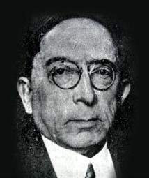 Retrato clásico de José María Vargas Vila, escritor colombiano