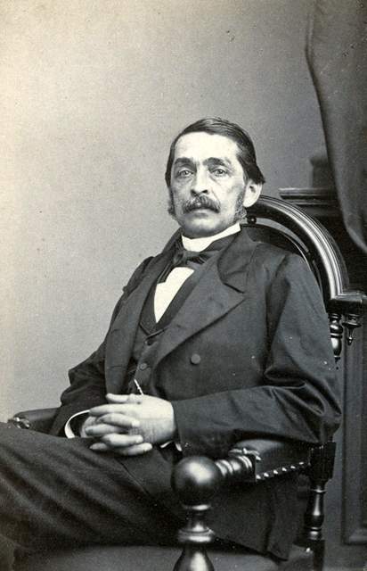 Portrait of Manuel Murillo Toro, Colombian president