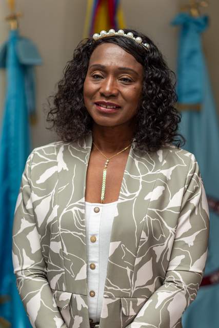 Retrato oficial de María Isabel Urrutia en 2022