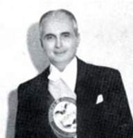 Retrato formal de Mariano Ospina Pérez, presidente de Colombia