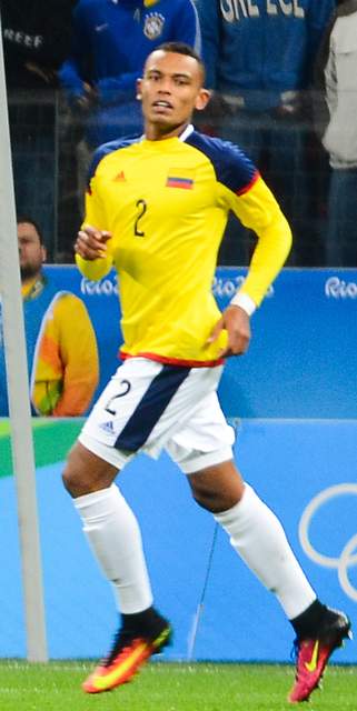 Monda Tesillo jugando con Colombia en los Juegos Olímpicos 2016
