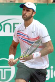 Robert Farah durante el Masters de Monte-Carlo 2023