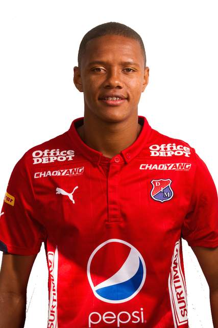 Yairo Moreno in action with Independiente Medellín, 2018