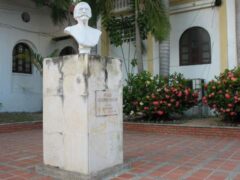 Busto escultórico de Alejandro Obregón en Barranquilla