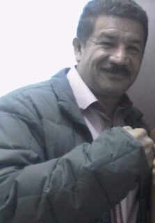 Retrato de Miguel 'Happy' Lora, boxeador colombiano