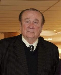 Nicolás Leoz attending a sports event in 2009