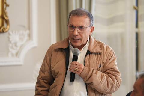 Roy Barreras representing Colombia in the United Kingdom, 2025