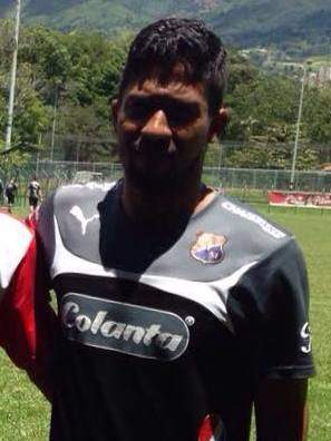 Cristian Marrugo jugando al fútbol en 2016