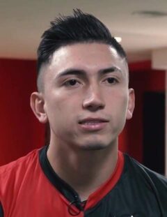 Fabián Ángel en acción durante un partido en 2022