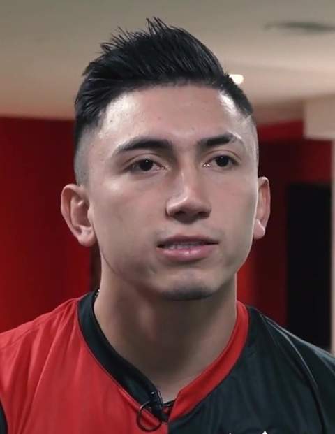 Fabián Ángel en acción durante un partido en 2022