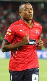 John Pajoy en acción con Independiente Medellín en 2015
