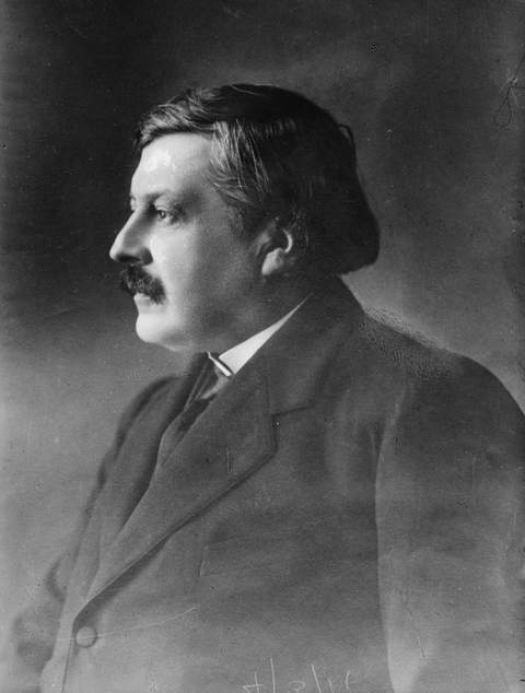 Retrato formal de José Vicente Concha, presidente de Colombia