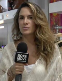 Naty Botero posing confidently in 2016