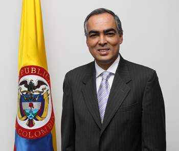 Rodrigo Rivera serving as Colombia's Defense Minister