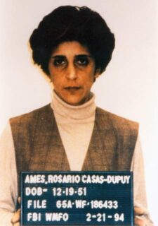 Fotografía policial de Rosario Casas Dupuy como doble agente