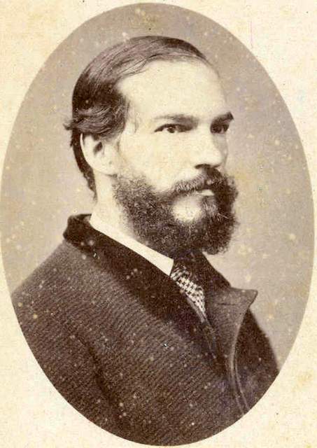 Retrato clásico de Rufino José Cuervo, lingüista colombiano