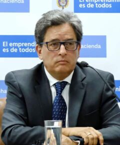 Alberto Carrasquilla, ministro de Hacienda de Colombia