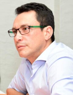 Carlos Caicedo en un retrato político de 2017